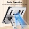 Jeswo Base De Soporte Ajustable Plegable Giratorio 360 Para Tablet