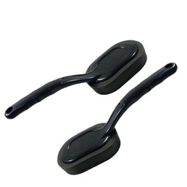 HEALLILY 2 Piezas Kit de Cepillos para Neumáticos de Coche Cepillo de Limpieza de Ruedas para Llantas de Auto Herramienta de Limpieza para Taller y...
