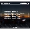 Rexka 10pcs Grille Grommet Nut KD4550ES1 Compatible with Mazda 3,
