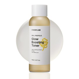 C’New LAB Real Propolis Glow Boosting Toner 150ml (5.07 fl.oz.) | Deep Hydration & Skin Barrier Strengthening Toner | Propolis Extract, Honey Extract, Panthenol, Korean Skin Care
