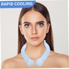 Mikinona Reusable Neck Cooling Tube Ice Packs for Summer Lightweight