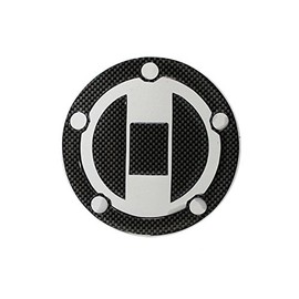 スズキ車5穴汎用タンクキャップカバー2 カーボンルック O93-TS-S2