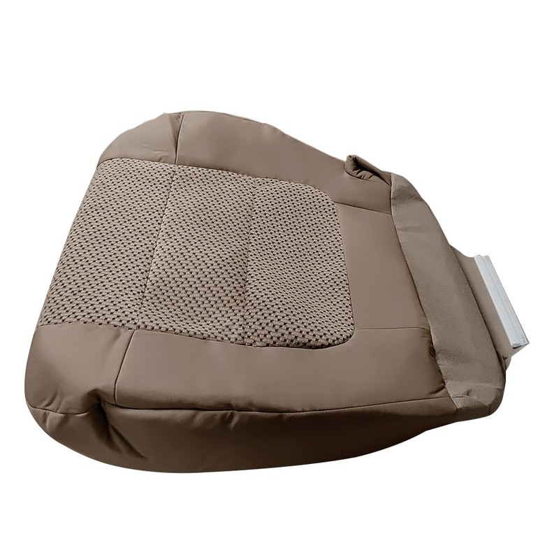 Zieichy Driver Side Bottom Replacement Cloth Seat Cover Med Parchment