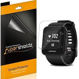 (6 Pack) Supershieldz Designed for Garmin Forerunner 35 Screen Protector, Anti Glare and Anti Fingerprint (Matte) Shield
