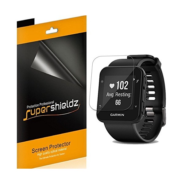 (6 Pack) Supershieldz Designed for Garmin Forerunner 35 Screen Protector,