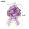 MECCANIXITY 5pcs 6 Inch Large Pull Bow Gift Wrapping Bows