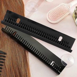GOWEILE Hair Extension Holder Wall Mounted Hair Salon Plastic Hair Extension Wigs Sectioning Display Storage Holder Stand Portable Extension Hanger