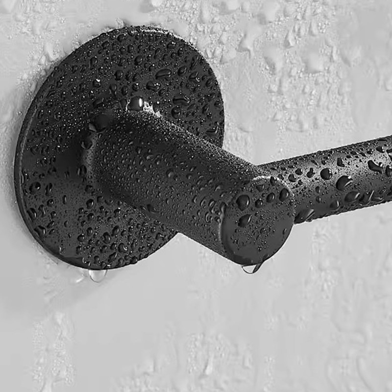 Bathroom Slippers Rack Wall Hanging Storage No Punching Toilet Drainage