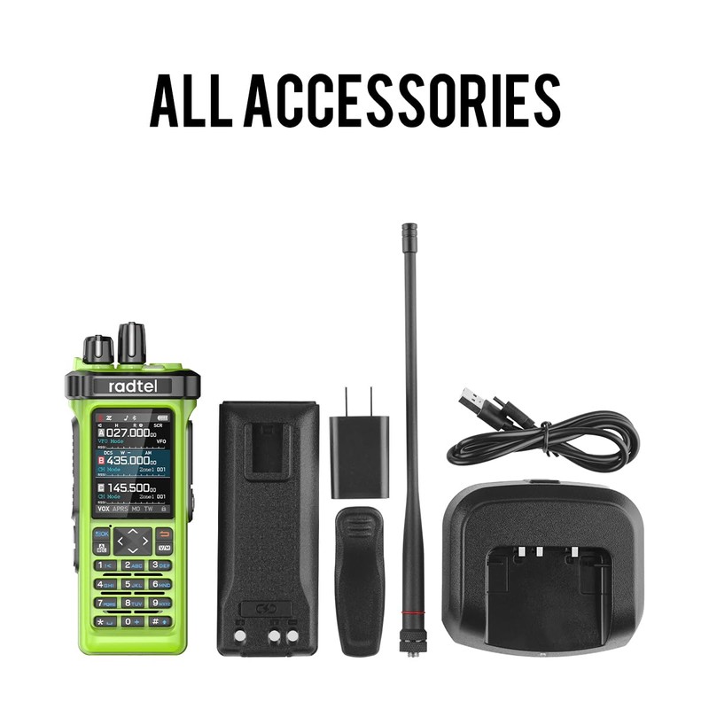 Radtel RT-950 PRO Ham Radio TX GPS/APRS, 10W Walkie Talkie