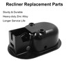 Biaungdo Metal Recliner Handle Replacement Parts, Black Aluminum Alloy Handle