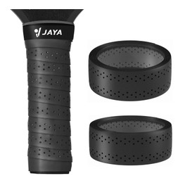 JAYA Pickleball Paddle Grip Tape, Pack of 2 Pickleball Overgrip Wrap, Black