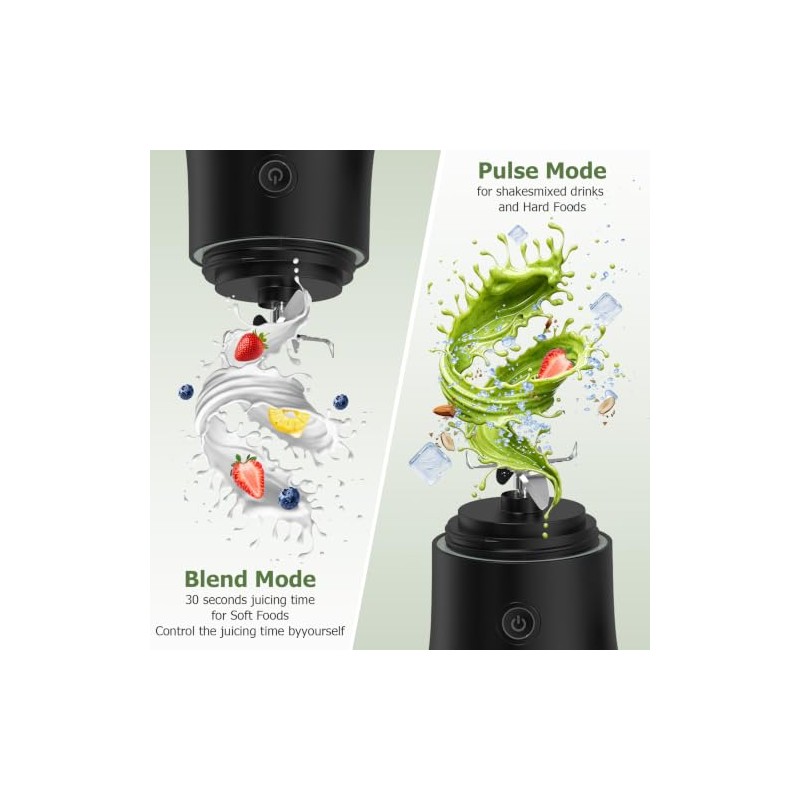 Portable USB-C Blender for Smoothies and Shakes - 20 oz