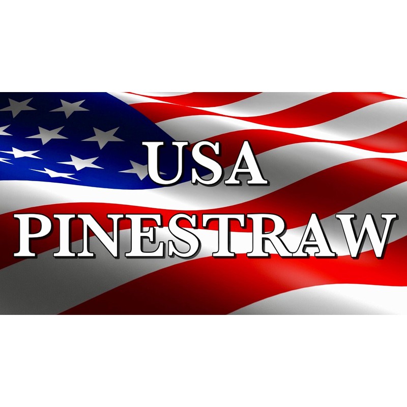 USA Pine Straw - Premium Pine Needle Mulch (Pine Needle