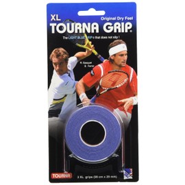 Mantis Unique Tourna Racket Grip Roll, Blue, 3 X Xl Grips, yellow, fits most, K-REY-TSG035