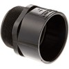 Spears 436-B Series PVC Pipe Fitting, Adapter, Schedule 40, Black,