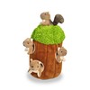 Glow Pups Squirrel in Tree Hide and Seek Plush Squirrel