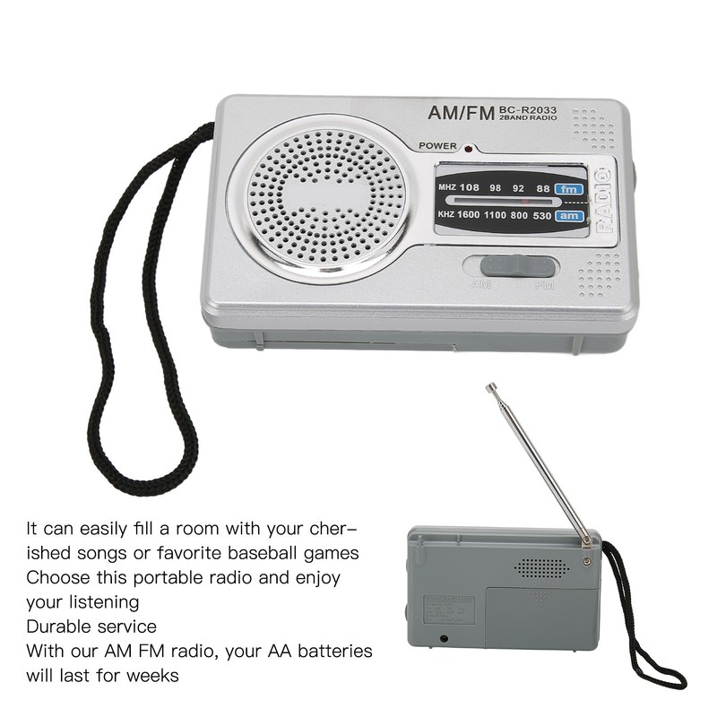 AM FM Transistor Radio DSP Chip Portable Pocket Mini Radio