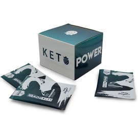 Keto Power™ Polvo Cetogénico | Cetonas Exógenas + Acai Berries | Energía y Metabolismo | Hidratación 3-Iones | Caja con 20 Sobres de 10g | Sabor Frutos del Bosque | Keto Friendly