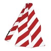 tiemart Striped Self-Tie Bow Tie (Red and White)