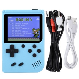 Retro Game Machine Handheld Game Console Nostalgic Mini Recreational Machine Equipmentblue 800 in one singles