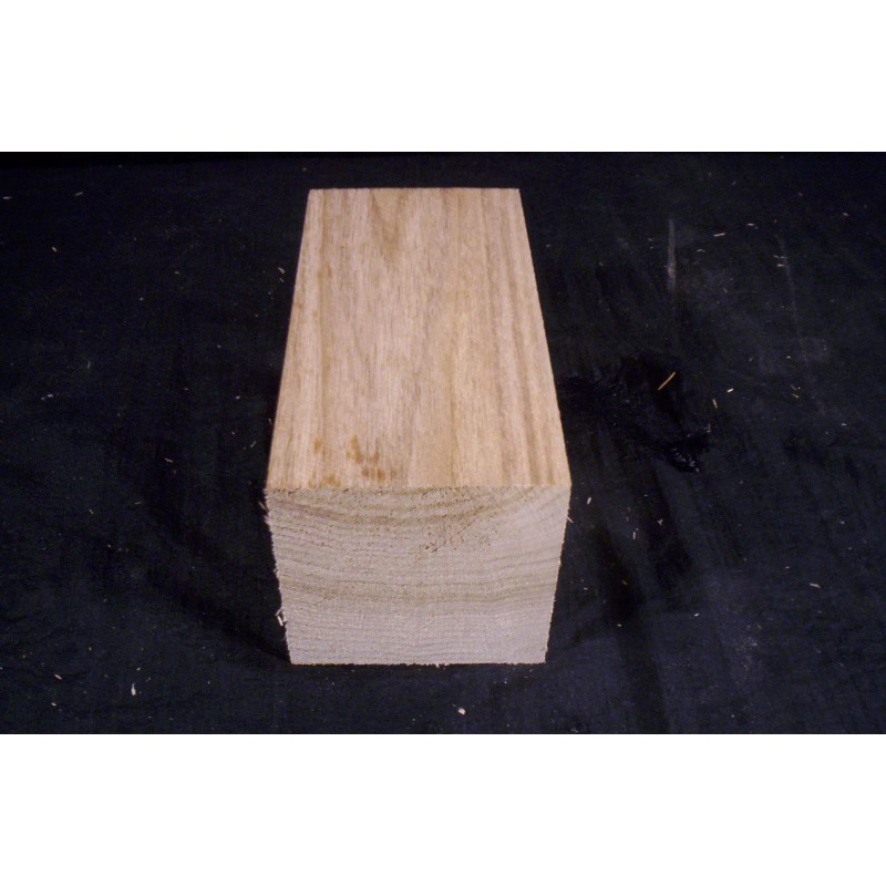 none Kiln Dried Butternut Carving Block 2 x 3 x