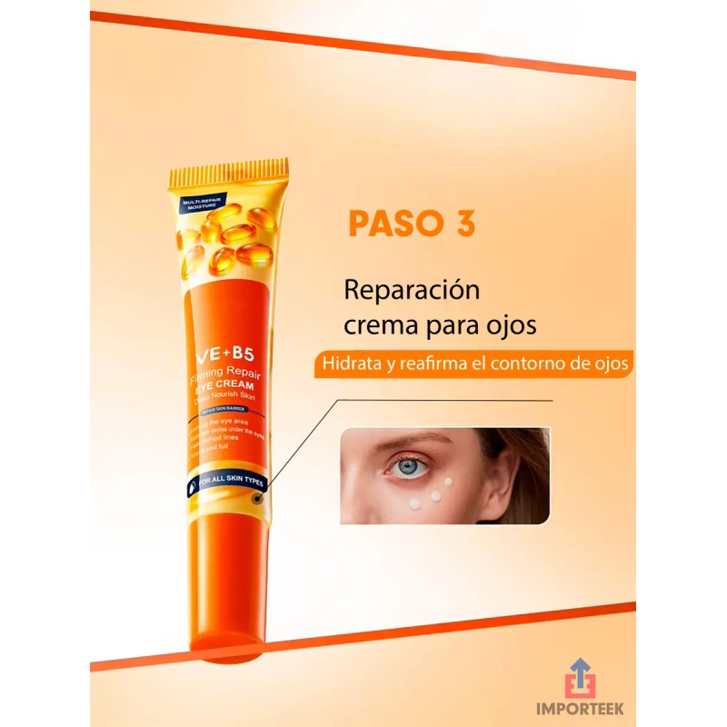 Set Skincare Cuidado Piel Cara Hidratacion Multi Reparadora
