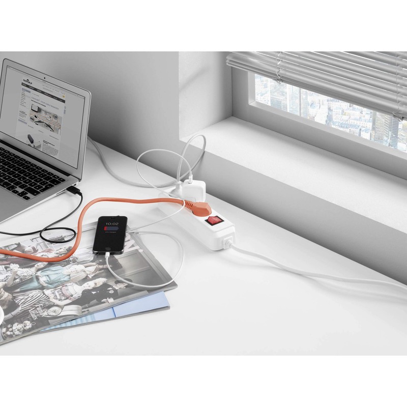 Durable Cavoline Cable Box, Light grey