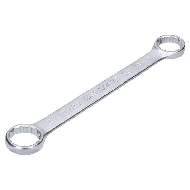 SW-Stahl 01316L Double Ring Spanner 24 x 27 mm Flat