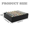 Large Money Box for Cash, Acrylic Cash Organizer with 8