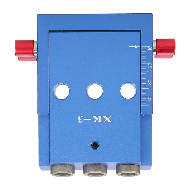 Pocket Hole Drilling Kit Woodworking Oblique Drill Guide Set Positioner