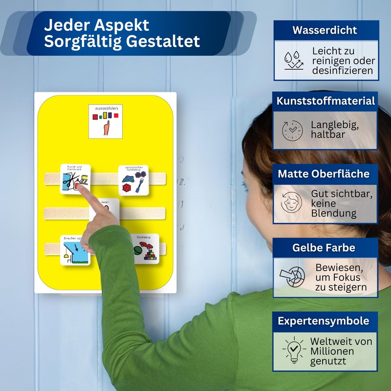 Activity Selection Nonverbal Communication Board - Autism Aids - 16