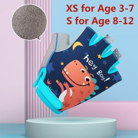 LEXINCHENG Kids Cycling Gloves Balance Bike Gloves for Boys Girls 7 8 9 10 11 (Blue, S)