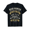 Bear Hunter T shirt Vintage Hunting Funny Hunters Definition T-Shirt