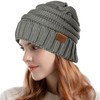 ZOORON Winter Hats for Women Cable Knit Hats Soft Warm