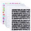 4992 Pieces Letter Sticker Adhesive Vinyl Alphabet Letters for Scrapbook