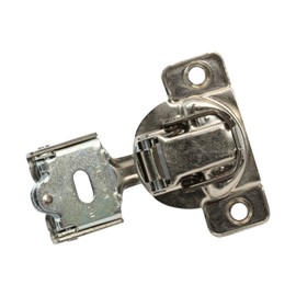 2 Pack Rok Hardware Grass TEC 864 108 Degree 1/2" Overlay Custom 3 Level Soft Close Screw On Compact Cabinet Hinge 04431A-15 3-Way Adjustment 45mm Screw Hole Pattern