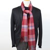 New Colors Luxury Cashmere Scarf, Solid Color, Plaid, Border, Women's,