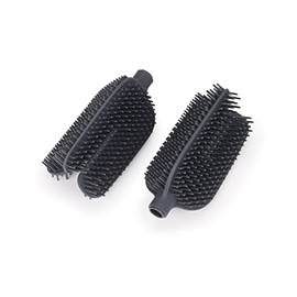 Joseph Joseph Flex 360 Replacement Toilet Brush Heads with Anti-Drip Function, Anti-Clogging and Triple Action - Pack of 2