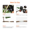 Fimghsoo Grafting Tool Kit Garden Ratchet Scissors Set Grafting Cutting