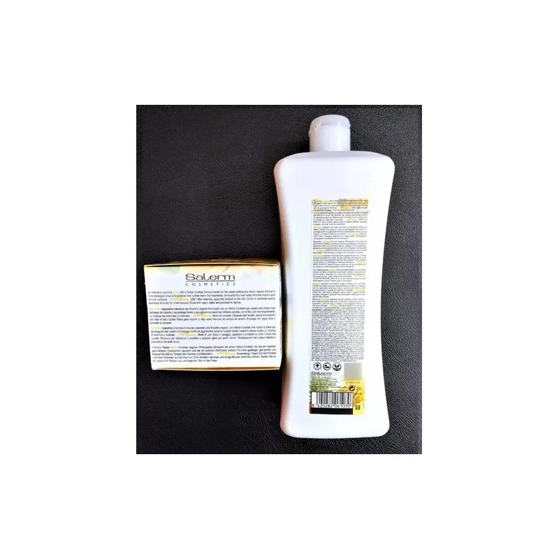 Salerm Biokera Yellow Shot Shampoo 1lt + Mascarilla 250ml