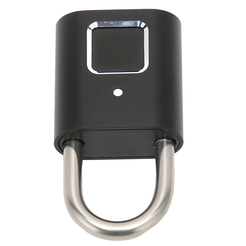 Fingerprint Padlock Biometric Smart Security Digital Lock Water Resistant USB