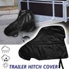 Caravan Towing Hitch Cover, Drawbar Cover for Trailers and Caravans,