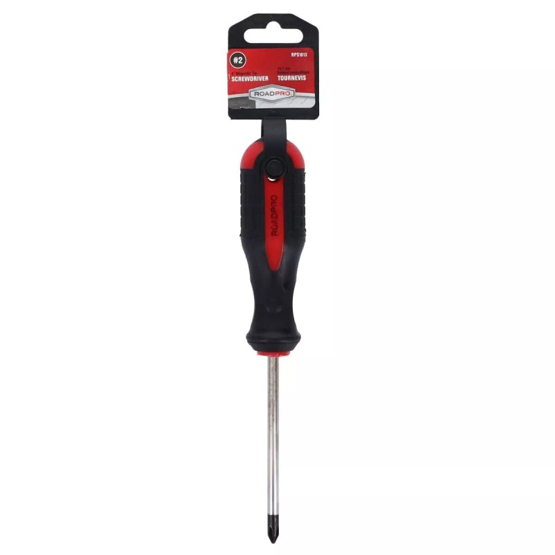 RoadPro RPS1013#2 4 Inch Phillips Head Screwdriver
