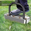 Dolibest Lawn Coring Aerator, Manual Grass Aerating Tool with Stainless