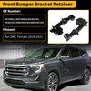 FUELHOOD Front Bumper Bracket for GMC Terrain 2018-2021 No.84709614/84709616/84362702/84362701/GM1043144/GM1042144 Left