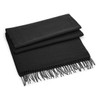 Beechfield B500 Classic Woven Scarf - Black