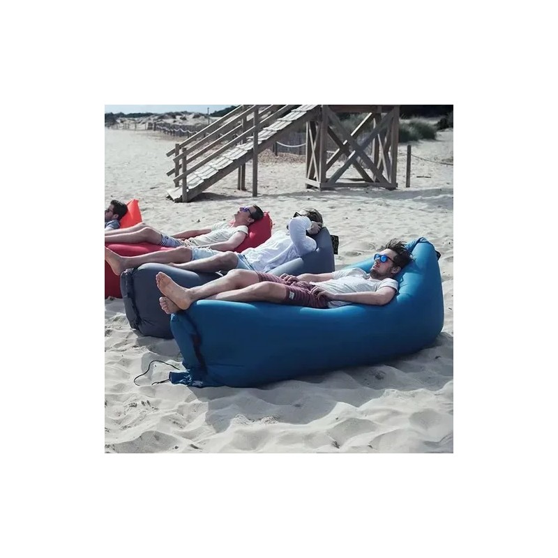 Sofá Cama Sillon Inflable Portatil Playa Colchon Descanso