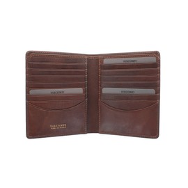 VISCONTI Tuscany Collection Matteo Leather Jacket Wallet - RFID Protection TSC49 Tan