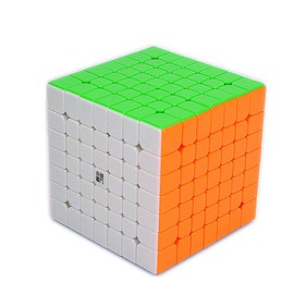 LiangCuber Yongjun Yufu V2 M cubeta de velocidad de 7 x 7 pulgadas, YongJun YJ YuFu 2M 7 x 7 x 7 pulgadas, cubeta mágico magnético de 69 mm, sin calcomanía (versión magnética)