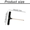 Tabanzhe 2PCS Trampoline Spring Pull Tools-T Hook Tent Peg Puller
